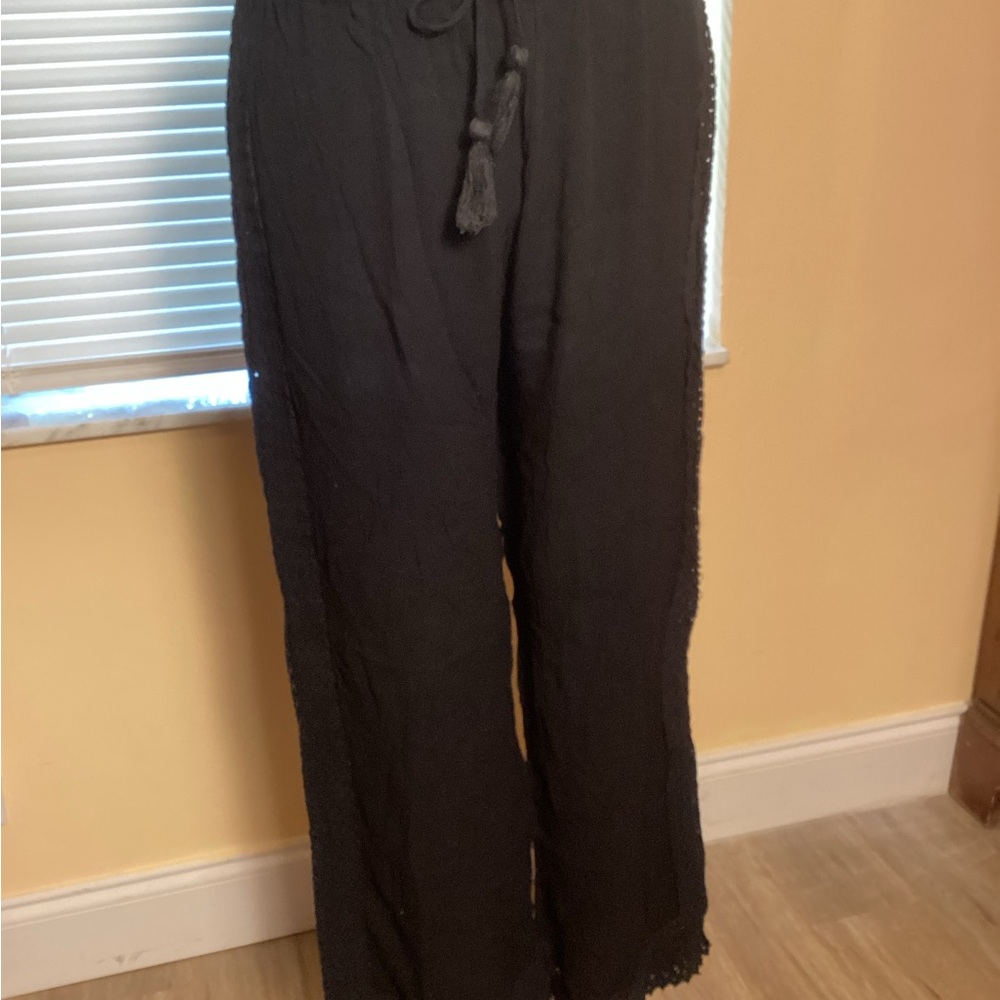 SALTY LEMON Wide Leg Pants